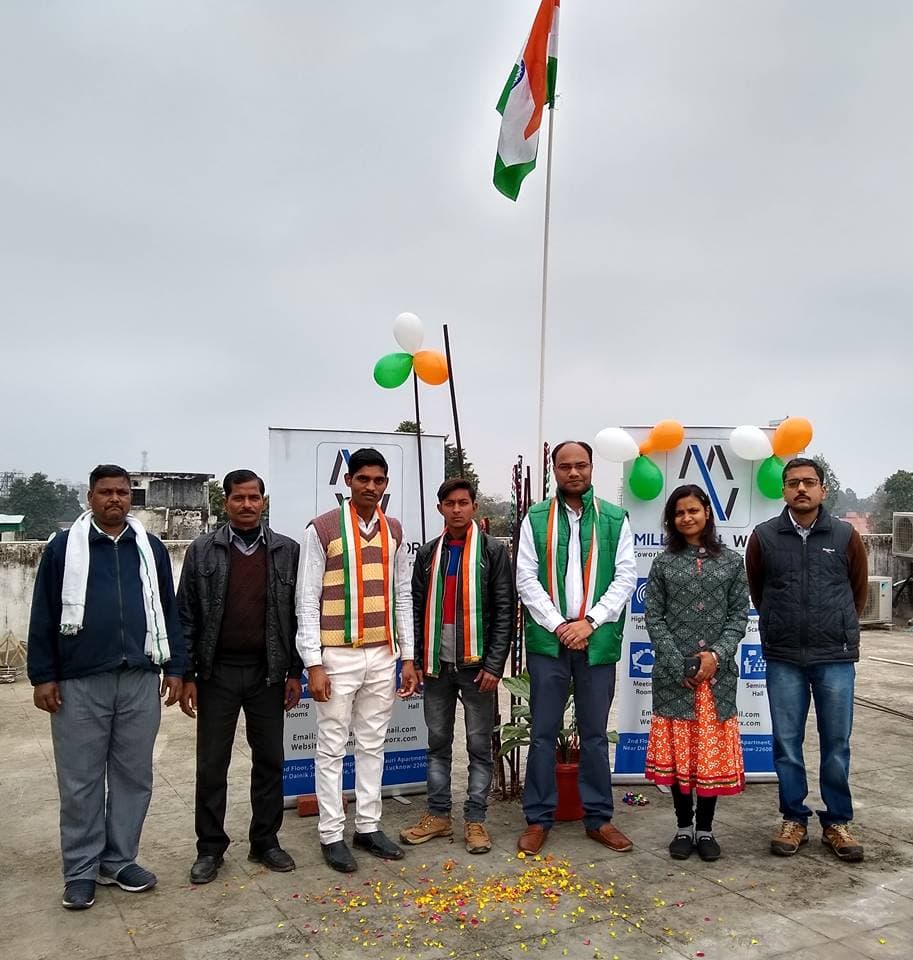 Republic Day 2019 at Millennial Worx